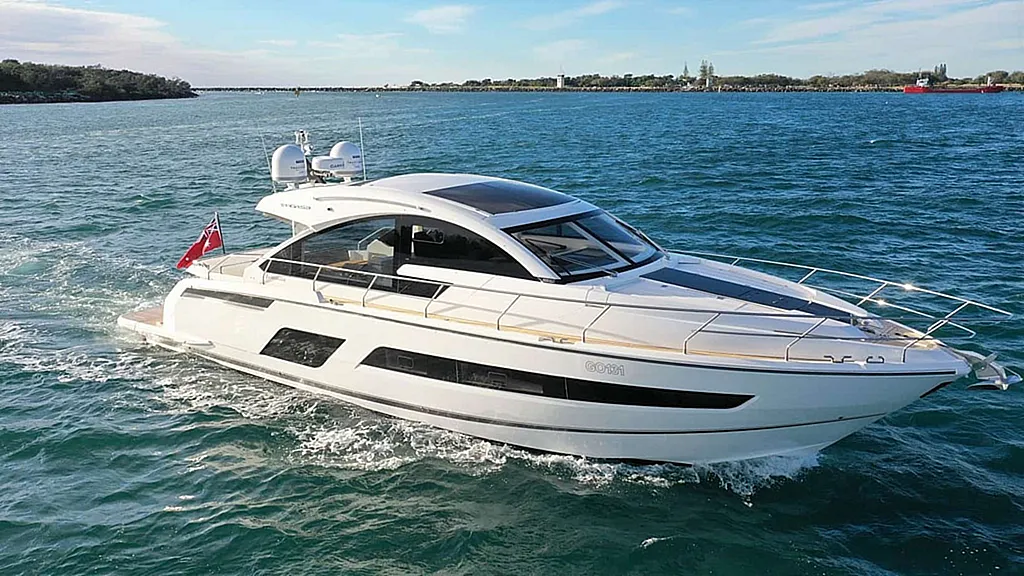 Fairline Targa 53 charter Porto Cervo luxury yacht Sardinia