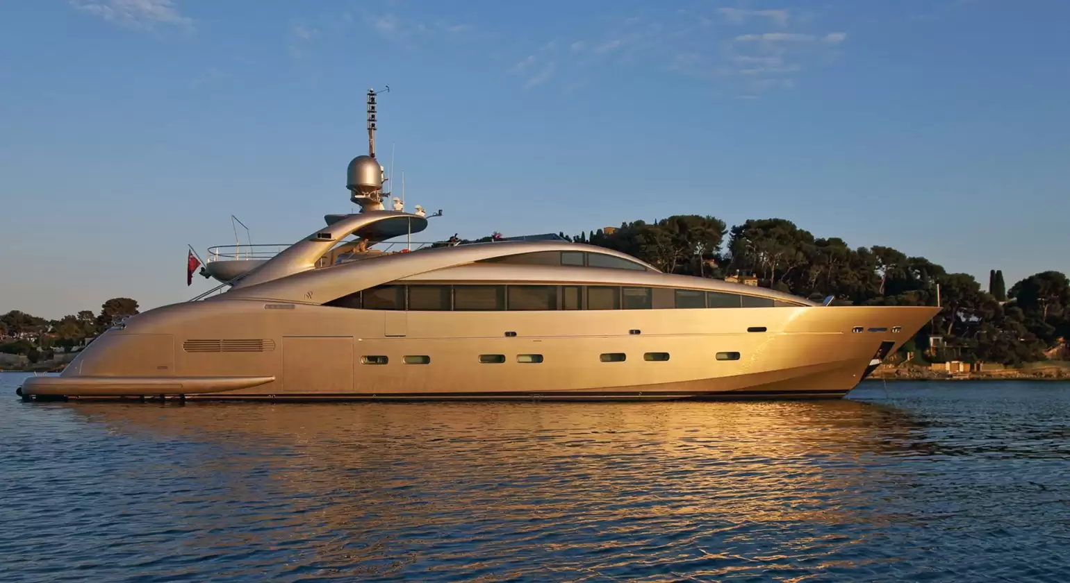 ISA 120 Yacht Charter Porto Cervo | Luxury Superyacht Rental Sardinia