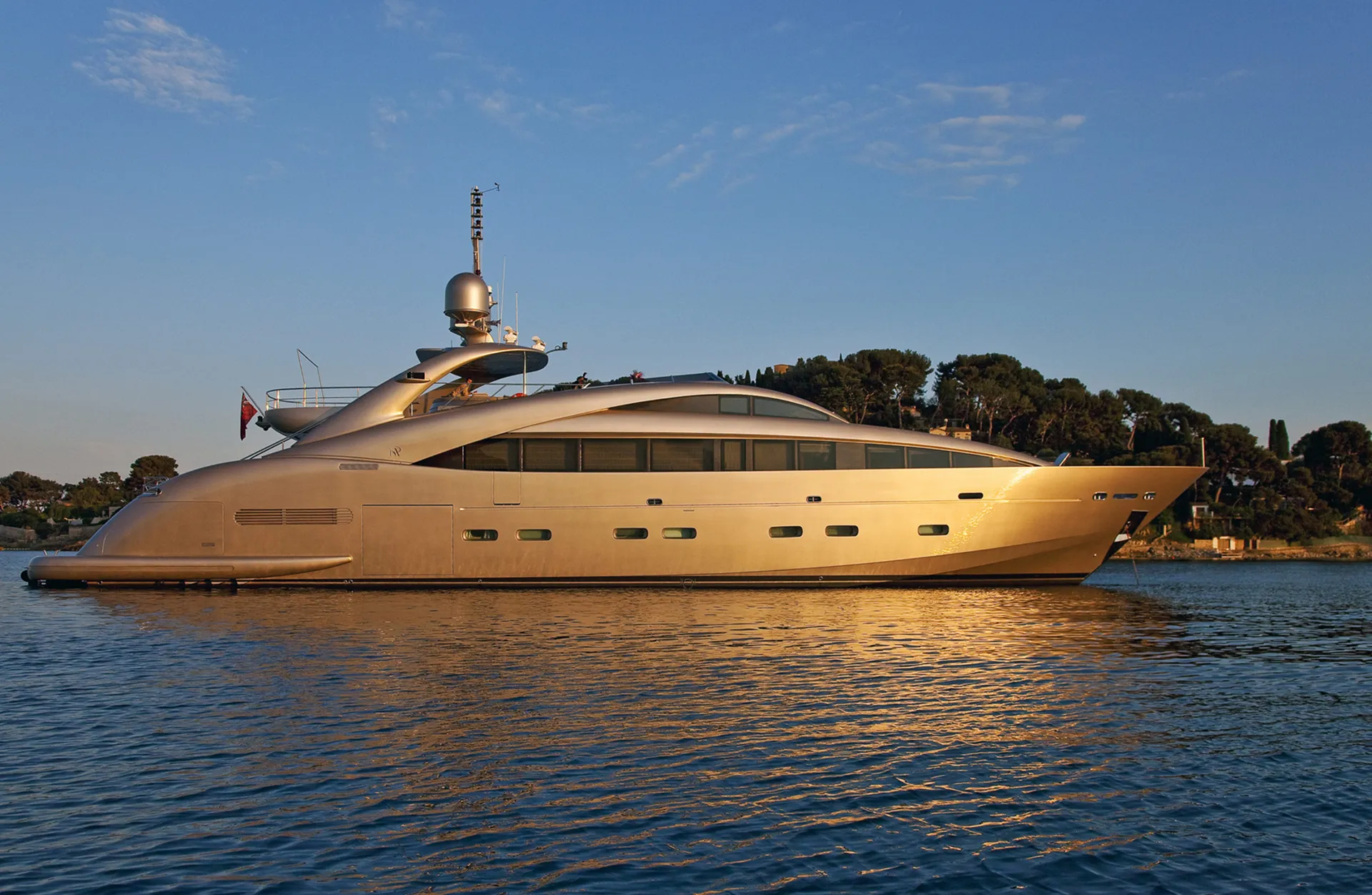 ISA 120 Yacht Charter Porto Cervo luxury superyacht in Costa Smeralda
