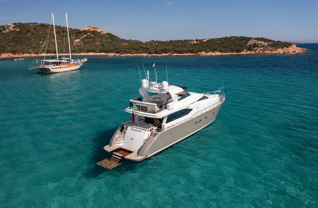 Maiora 20S Porto Cervo luxury yacht charter in Costa Smeralda