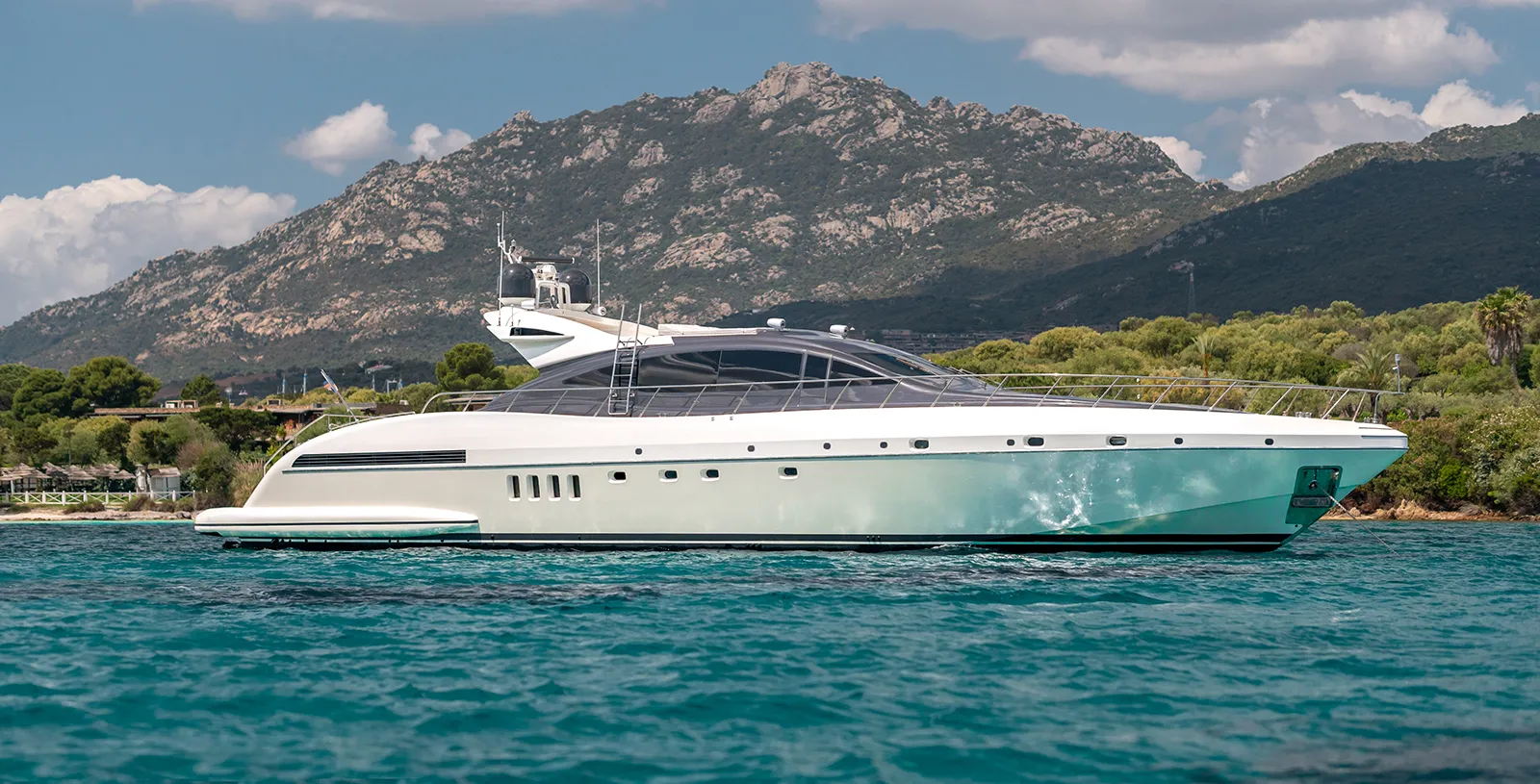 Mangusta 92 Charter Porto Cervo luxury yacht cruising Costa Smeralda