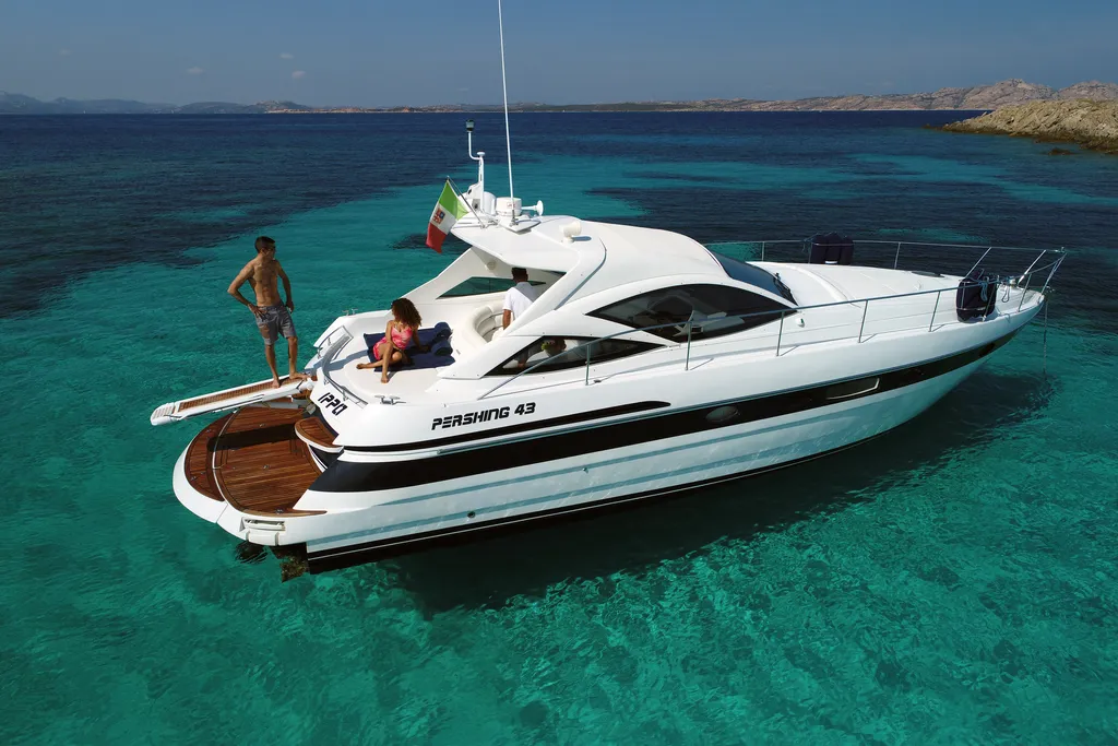 Pershing 43 Charter Porto Cervo | Luxury Yacht Sardinia