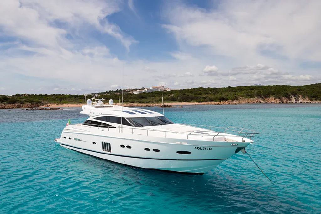 Princess V78 Charter Porto Cervo luxury sport yacht in Costa Smeralda