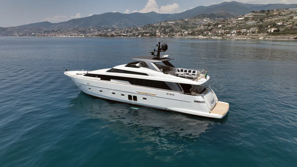 San Lorenzo 96 Charter Porto Cervo luxury yacht cruising Costa Smeralda